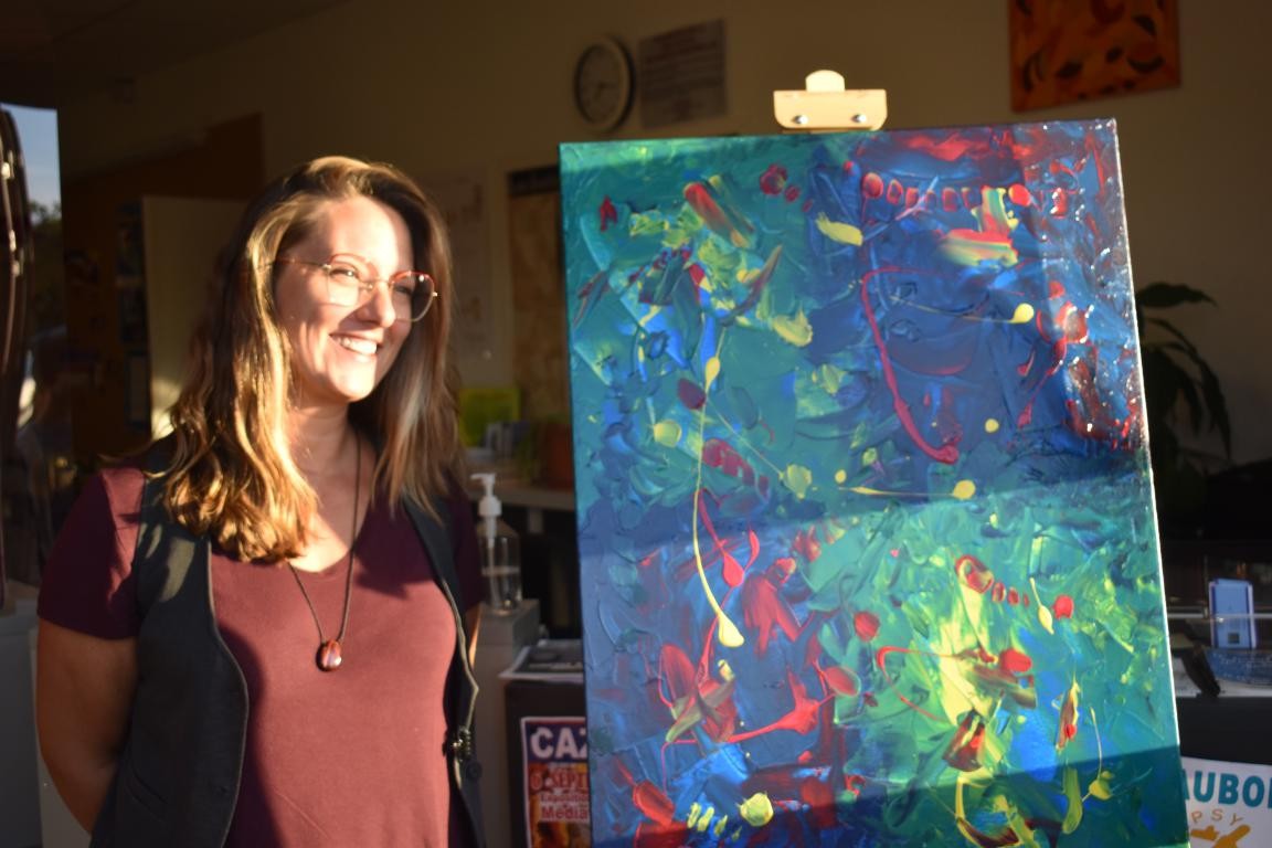 Frédérique Drouillat expose 17 de ses peintures