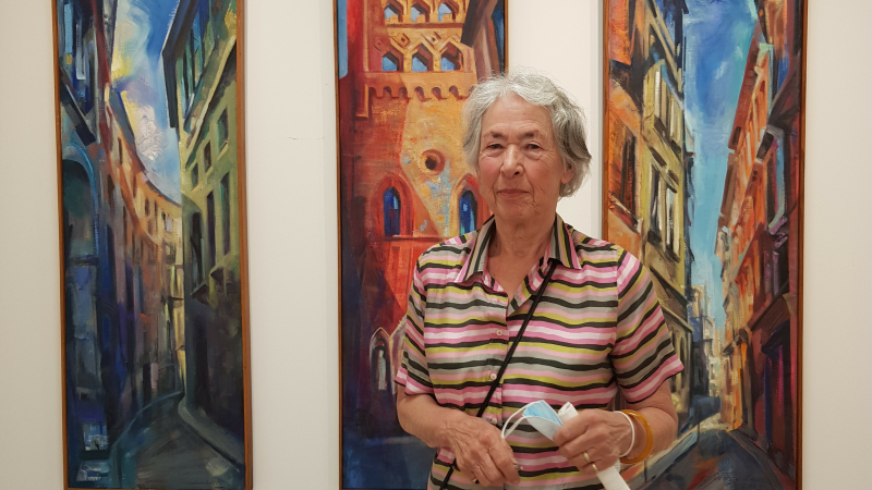 Evelyne Kuwertz : un certain réalisme à la galerie " L'Arcade "