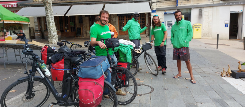 Quand Green Peace s'invite sur le marché vicois