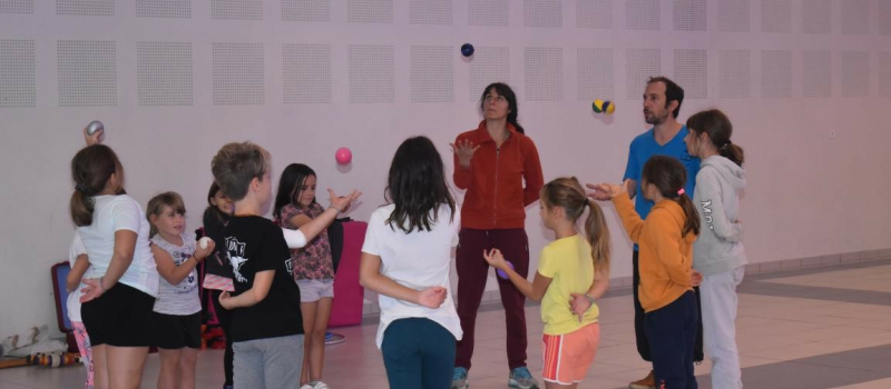 24 enfants ont participé à l’atelier cirque