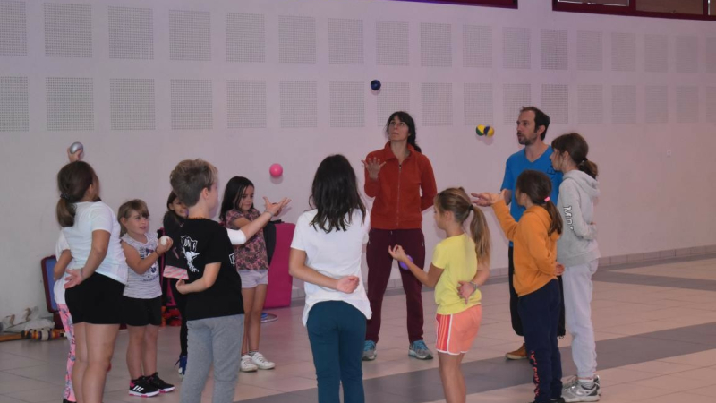 24 enfants ont participé à l’atelier cirque
