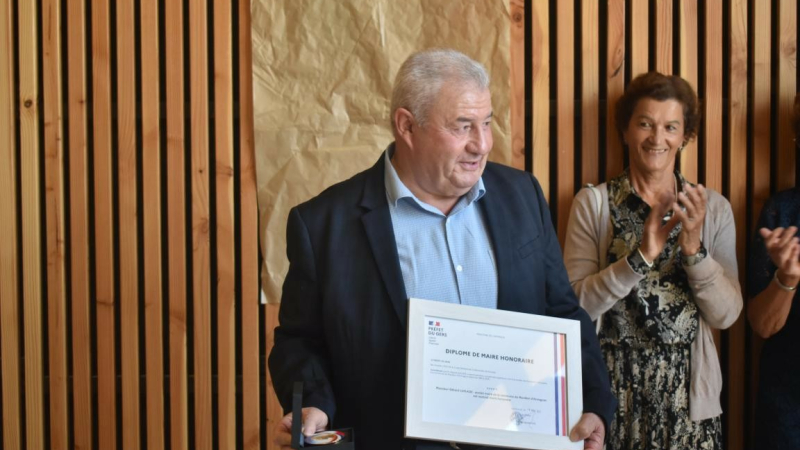 Gérard Luflade est maire honoraire