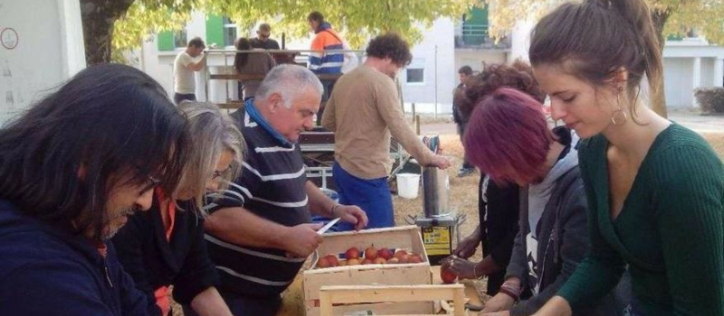 L'opération «Croq ton jus» de pommes, c'est le 1er octobre place Barbès