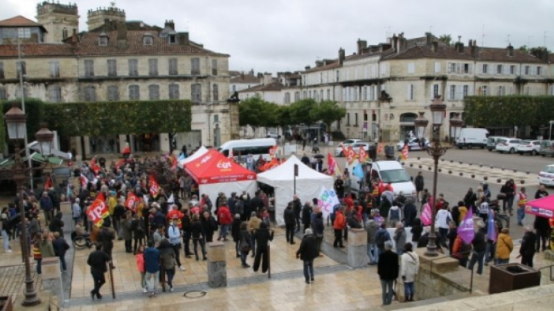 Manifestation à AUCH – Salaires – Retraites- Droit du travail-