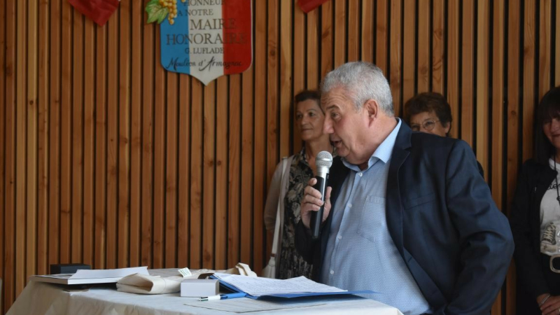 Gérard Luflade, maire honoraire, a exprimé sa reconnaissance