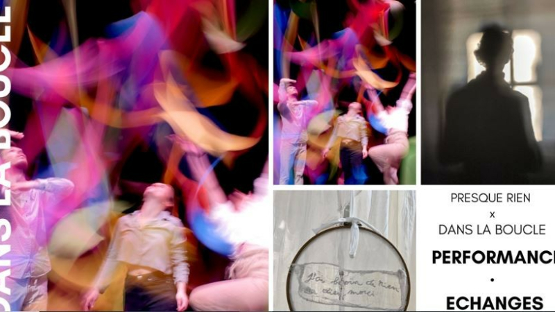 Dans la boucle x Presque rien : trois rencontres artistiques à Samatan !