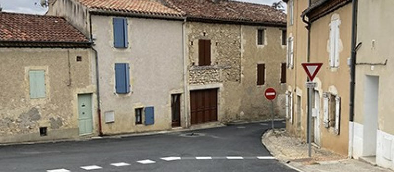 Les travaux de voierie avancent