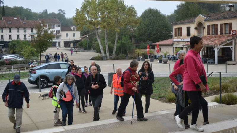 76 marcheurs pour Octobre Rose