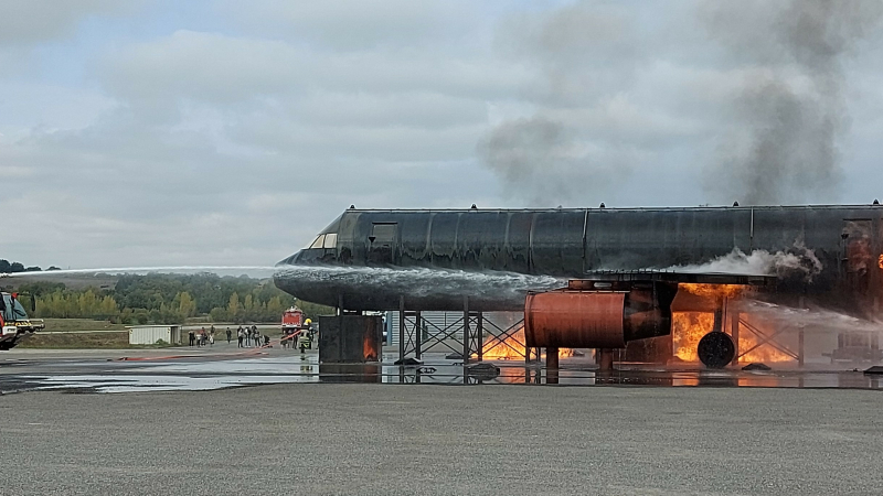 Le beau succès des portes ouvertes de l'aéroport d'Auch Gers