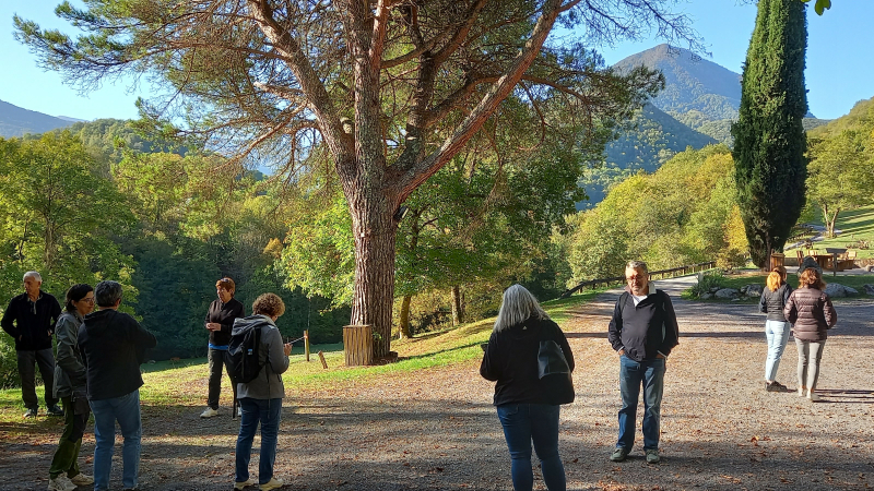Les randonneurs des Coteaux de Lagardère de sortie dans les Pyrénées