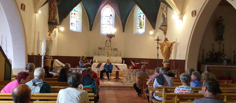La balade musicale des trois églises a ravi le public