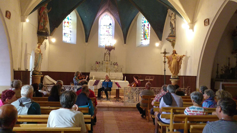 La balade musicale des trois églises a ravi le public