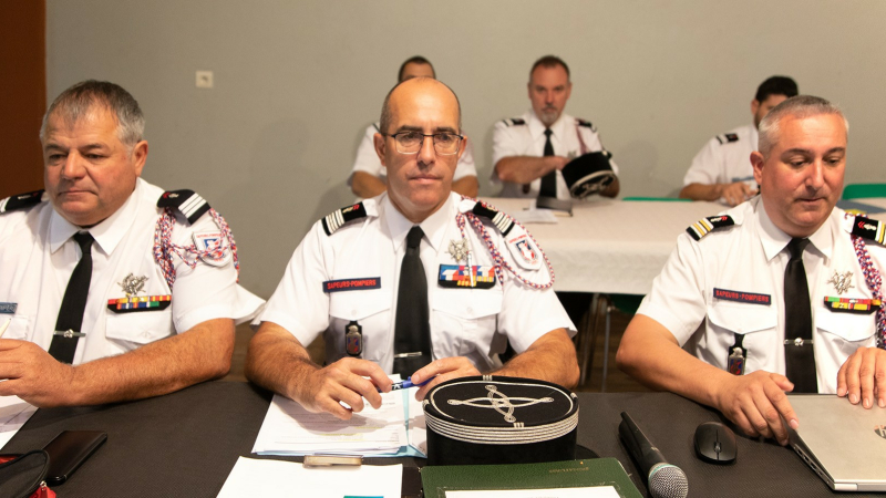 Le congrès de l'Union départementale des sapeurs-pompiers du Gers a eu lieu au Houga