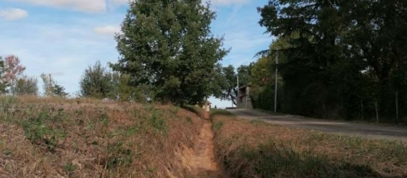 Curage des fossés à Fleurance