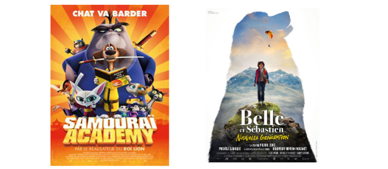 Animation et "Belle et Sébastien" au cinéma mercredi