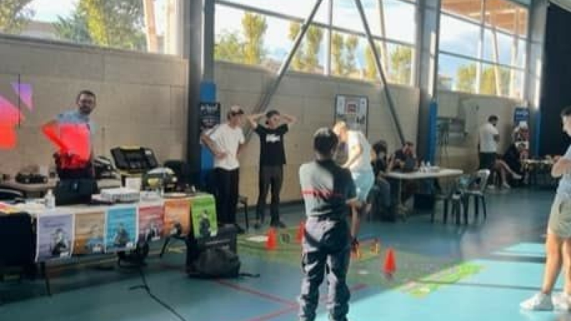 Au forum jour J des 16-25 ans : Un stand  d'information et de prévention de la gendarmerie