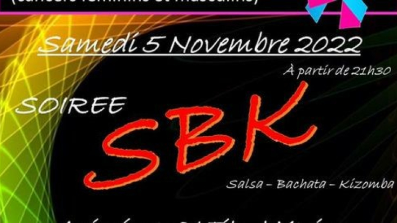 Soirée SBK : danses au profit de la Ligue Contre le Cancer