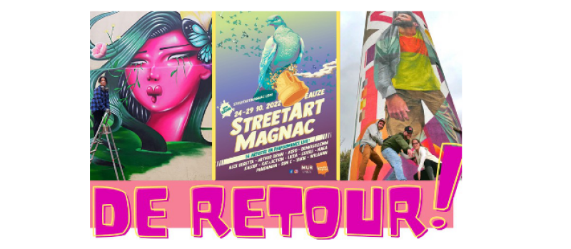Le Festival Street Art'Magnac est de retour !