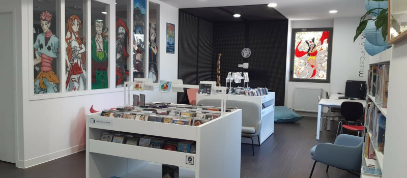 Atelier Manga avec Michaël Almodovar dimanche à la Médiathèque !