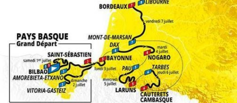 Tour de France: le Gers, arrivée de la 4ème étape de l’édition 2023