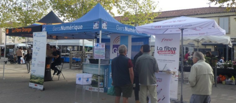 Cinq nouvelles communes connectées à la Fibre  autour de Seissan