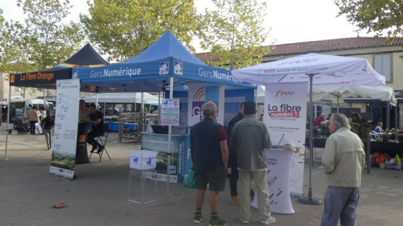 Cinq nouvelles communes connectées à la Fibre  autour de Seissan