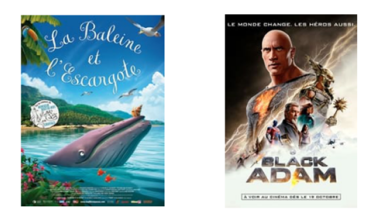 Animation et action au cinéma vendredi