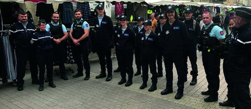 Les cadets de la gendarmerie se font connaître
