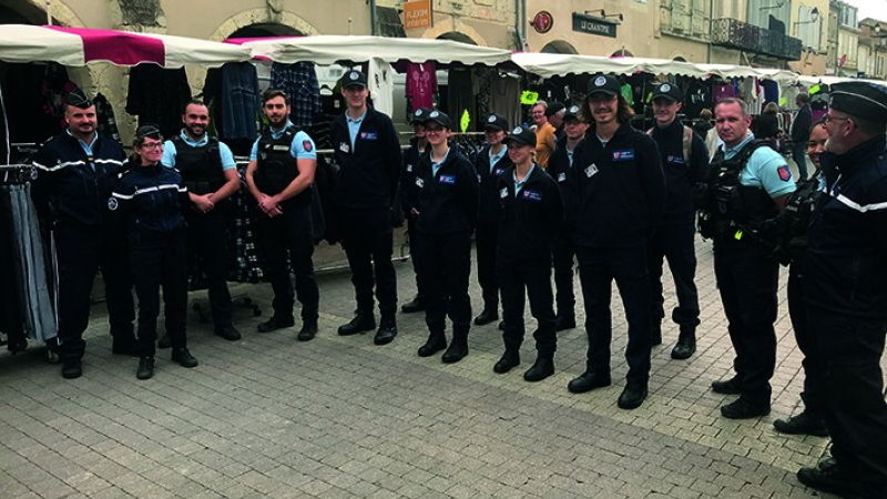 Les cadets de la gendarmerie se font connaître