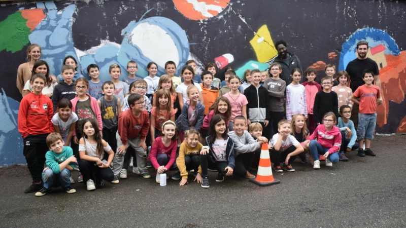 Les petits artistes du Street Art