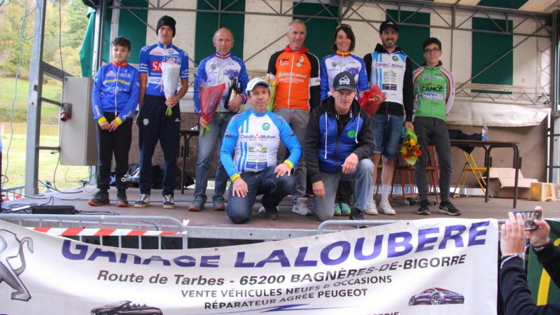 Le cyclo-cross de Bagnères de Bigorre a rassemblé 145 compétiteurs