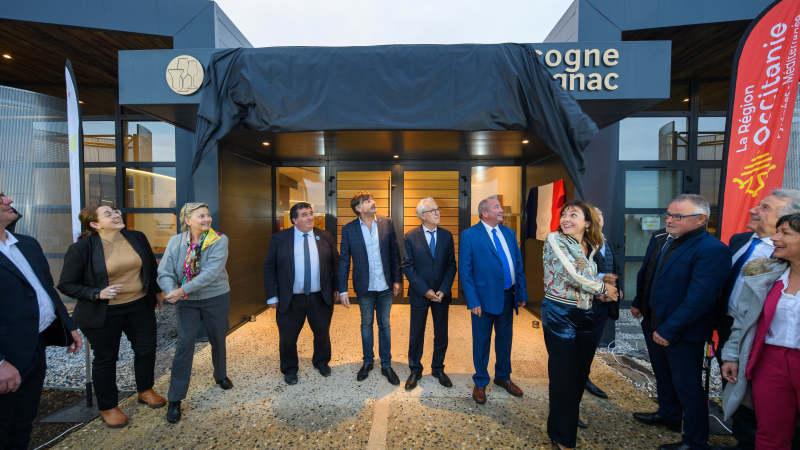 Inauguration la Maison Gascogne Armagnac