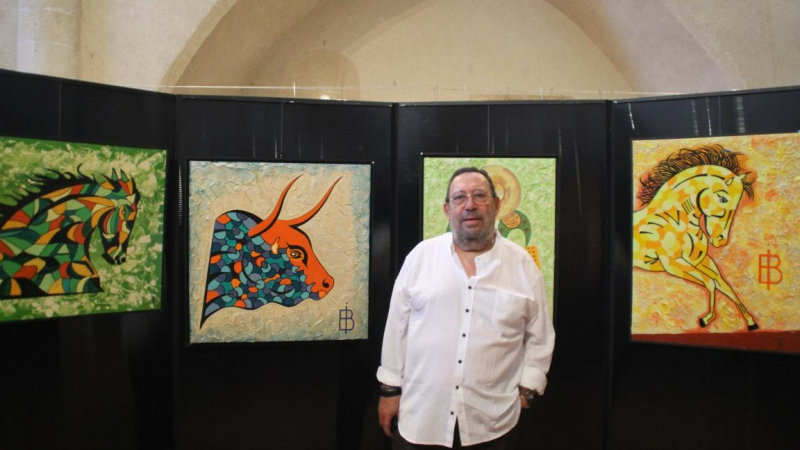 Un petit tour chez l’artiste peintre Bruno Imart