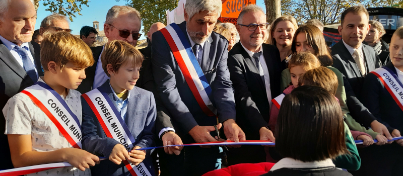 Lectoure : Inauguration de la foire de la Saint-Martin