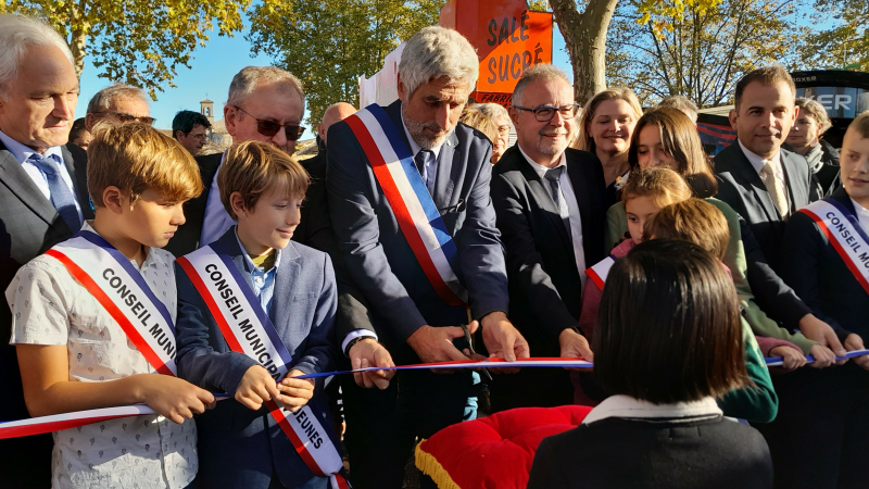 Lectoure : Inauguration de la foire de la Saint-Martin