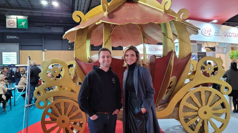 De retour du Salon Made in France à Paris, Julien Nartet de Jardin Boheme sur DFM 930 mercredi