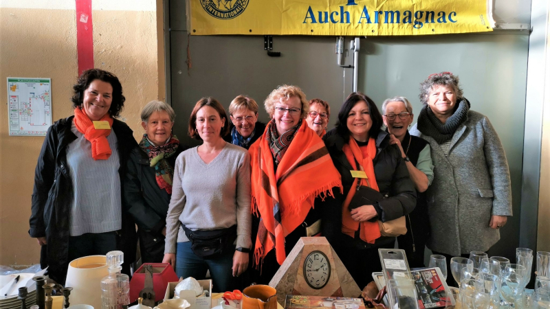 Club Soroptimist : le bon bilan du vide grenier de Pavie