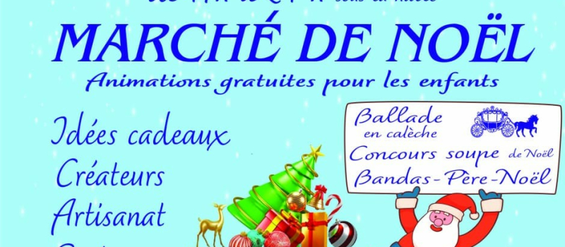 Un marché de Noël bien chaleureux ......