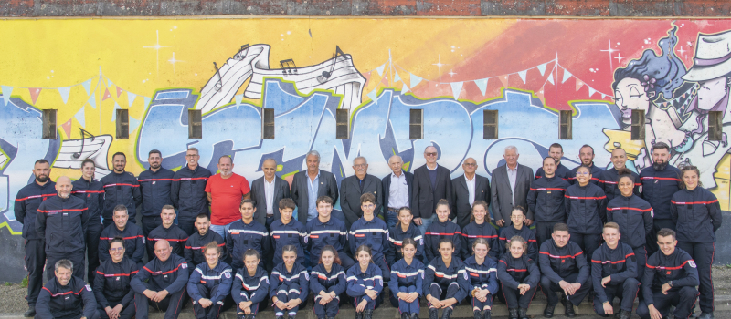 Le centre de secours vicois fête la Sainte Barbe