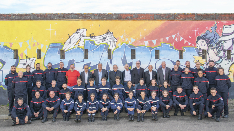 Le centre de secours vicois fête la Sainte Barbe