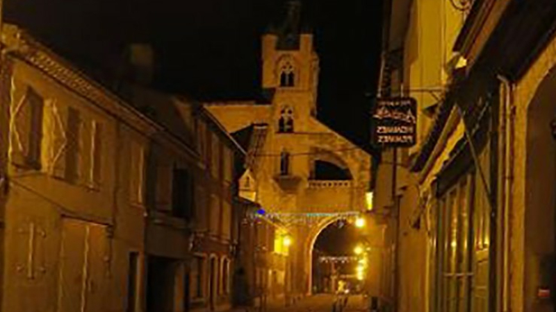 Eclairage nocturne de la ville