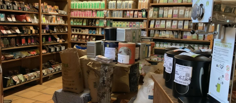 Éauze ; dernier jour anniversaire, le magasin bio Lutscrampo fête ses 33 ans.