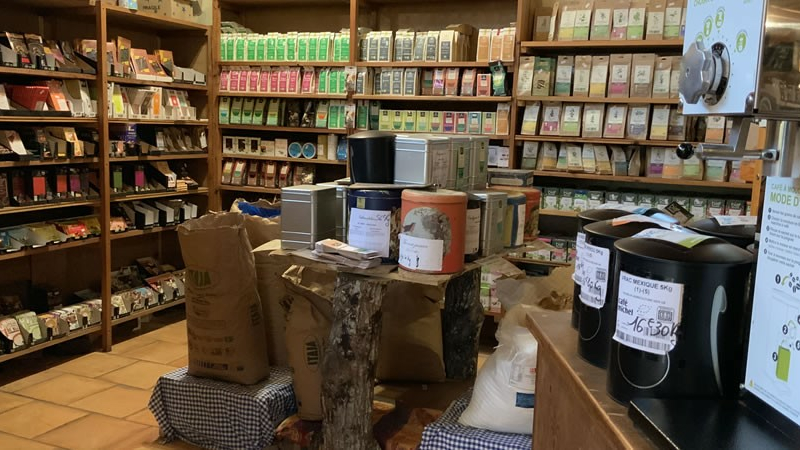 Éauze ; dernier jour anniversaire, le magasin bio Lutscrampo fête ses 33 ans.