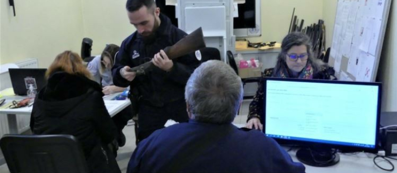 Sécurité: bilan de l’opération nationale d’abandon simplifié d’armes à l’Etat dans le département du Gers