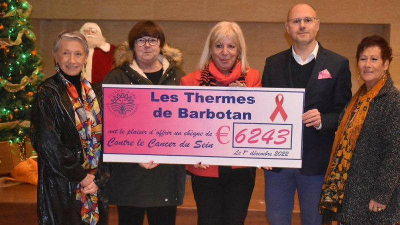 Octobre rose aux Thermes