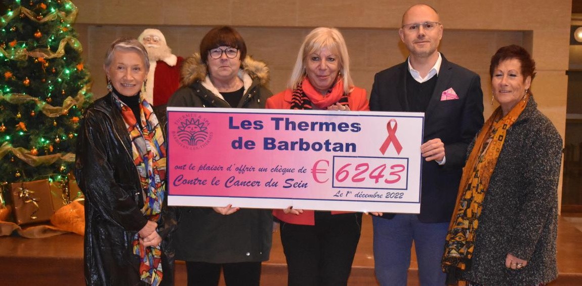 Collecte réalisée par les Thermes de Barbotan