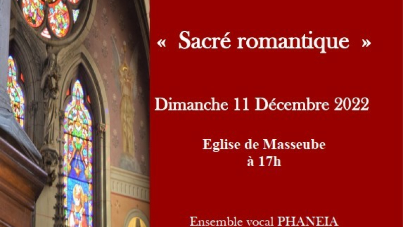 Concert d' Hiver sur le thème "Sacré Romantique".