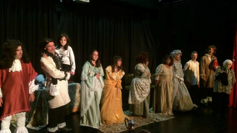"Molière, La vie de Jean-Baptiste Poquelin" par la troupe du Théâtre Historique lectourois