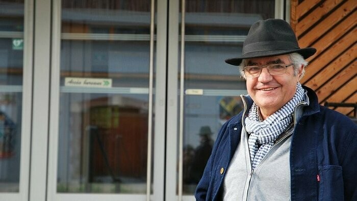 Jean Luc TOVAR, réalisateur du film « une histoire du Bataillon de l’Armagnac  crédit Ph médiathèque Riscle