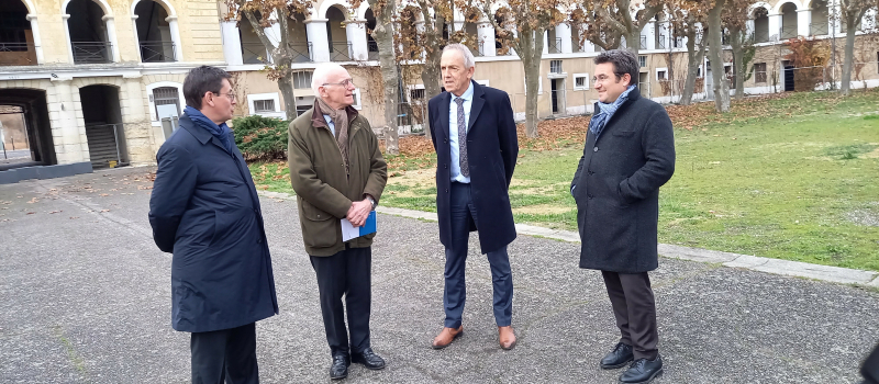 La désartificialisation de la caserne Espagne un exemple pour Gilles de Margerie